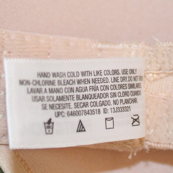 Fruit Of The Loom Tan Wire free Bra Size 34B - Picture 7 of 9